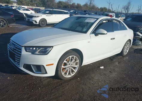 2019 Audi A4 45 Premium from USA, damaged, VIN WAUDNAF48KA025371